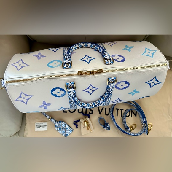 Limited Edition Louis Vuitton By the Pool Keepall 50 NEW - Picture 4 of 12